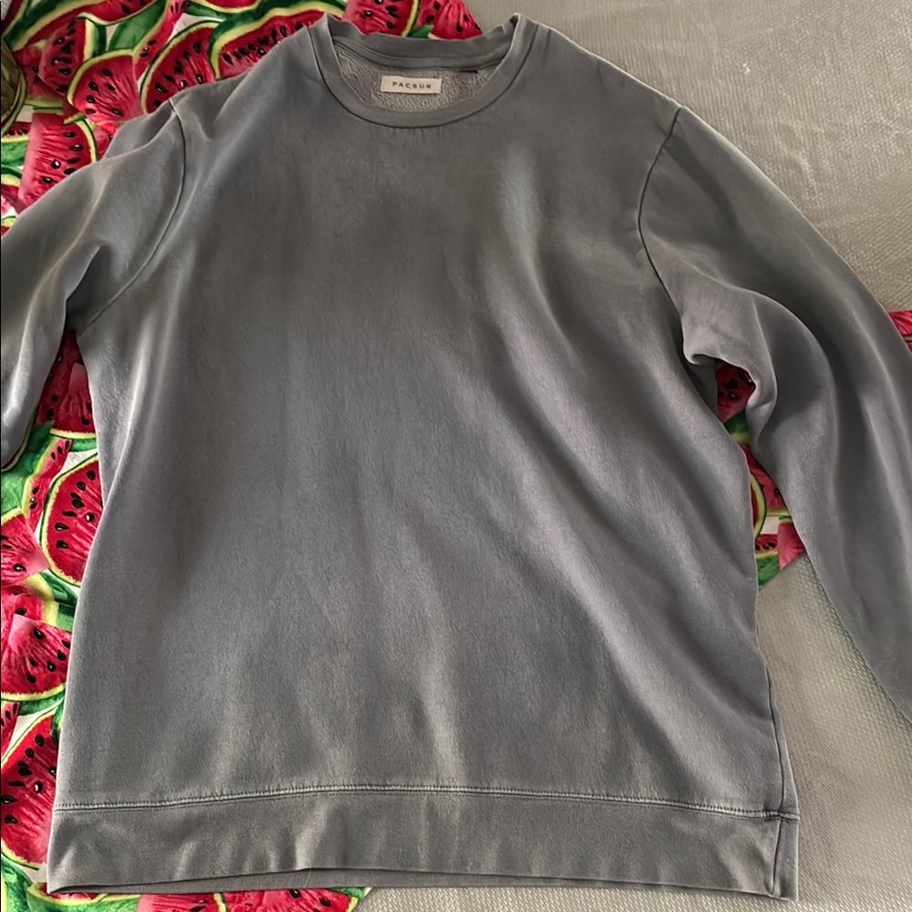 Pacsun Blue Men's Sweatshirt